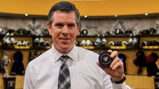 Sullivan becomes winningest coach in franchise history taken at PPG Paints Arena (Penguins)